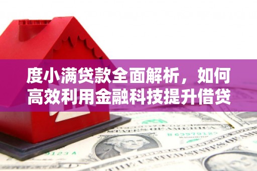 和布克赛尔度小满贷款全面解析，如何高效利用金融科技提升借贷体验