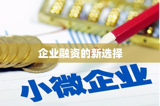 和布克赛尔企业融资的新选择