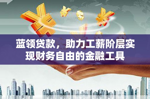 和布克赛尔蓝领贷款，助力工薪阶层实现财务自由的金融工具